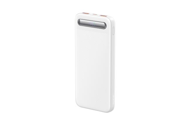 Mcdodo MC-3880 Power Bank with Digital Display 10000mAh USB-C, 2x USB-A, 22.5W - White